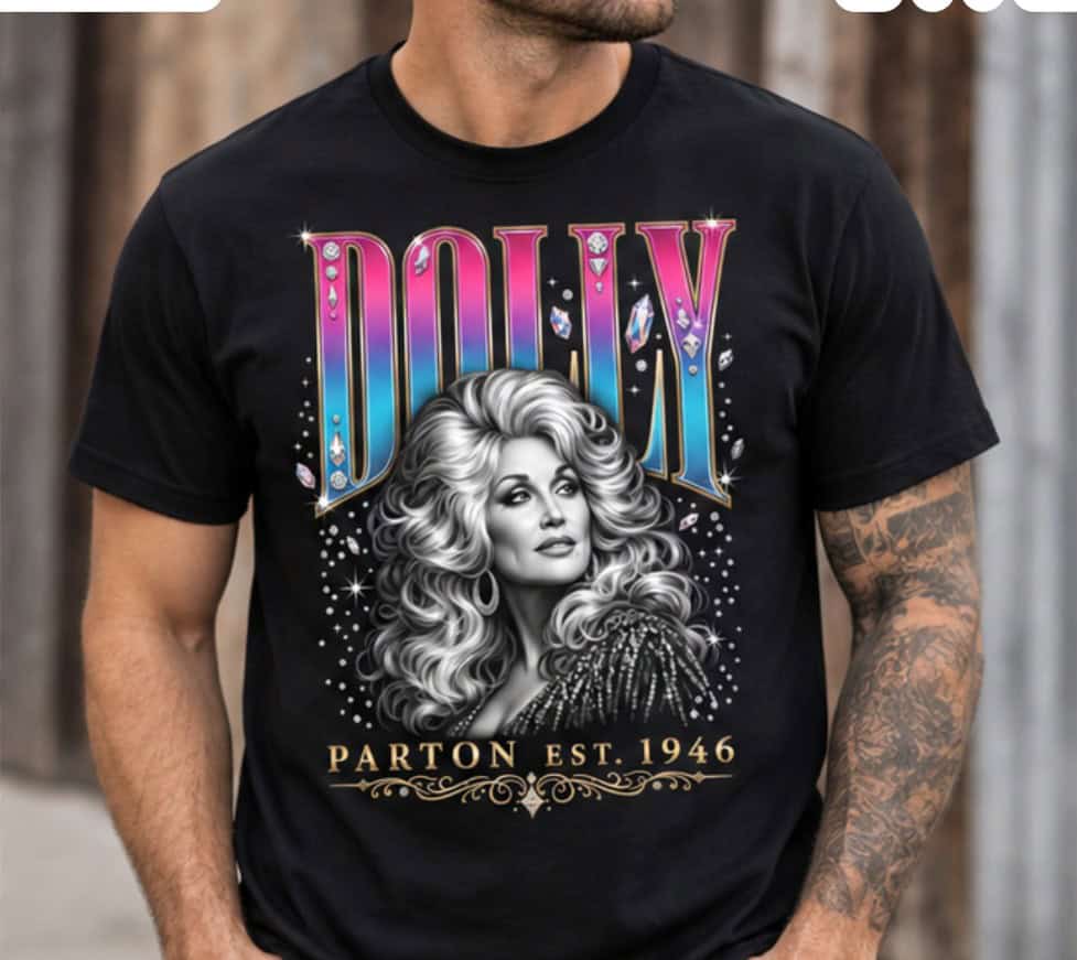 Dolly Parton Est 1946 Vintage 90s Shirt - Dolly Parton